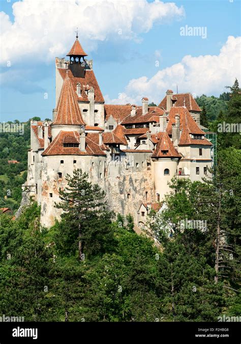 Bran Castle Transylvania Romania Stock Photo Alamy