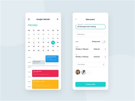 Best Calendar App For Personal Use On Behance