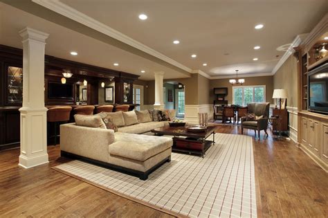 Man caves are an escape from the other areas. 63 Finished Basement "Man Cave" Designs (AWESOME PICTURES)