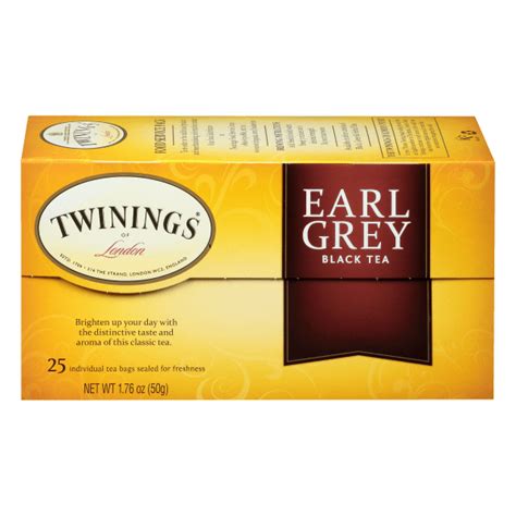 Twinings® Earl Grey Black Tea Bag 25 Ct Box