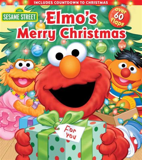 Elmos Merry Christmas By Sesame Street Tom Brannon Board Book