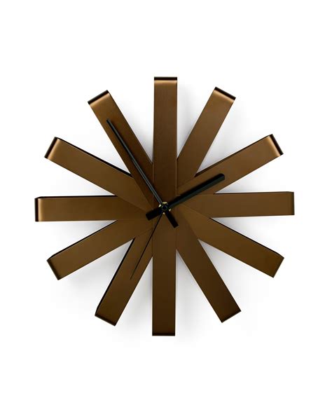 Umbra Ribbon Wall Clockadd A Modern Minimalist Twist To Telling Time