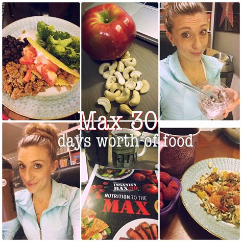 Insanity Max Nutrition Guide And Meal Plan Melanie Mitro Progress