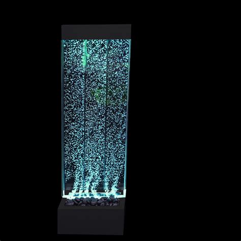 Bubble Wall Light Panel 123cm Black Base Sensory Light Tube Incl