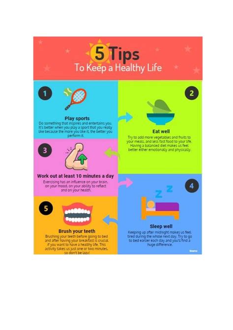 5 Tips To Keep A Healthy Life