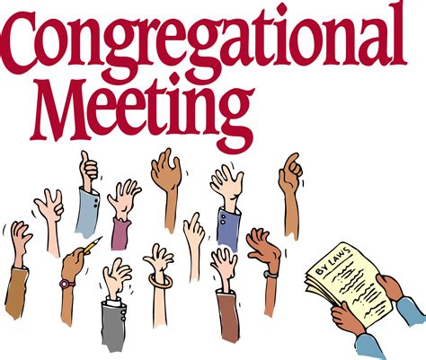 Annual Congregational Meeting Lutheran Church Of The Resurrection