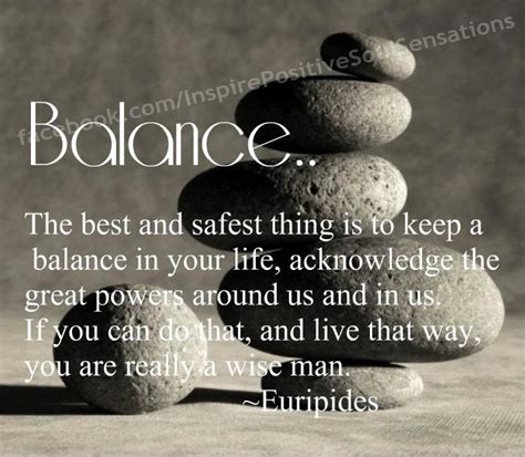 Quotes Balance In Life Inspiration