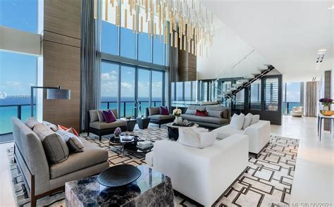 25 Million Penthouse In Sunny Isles Beach Florida Homes Of The Rich