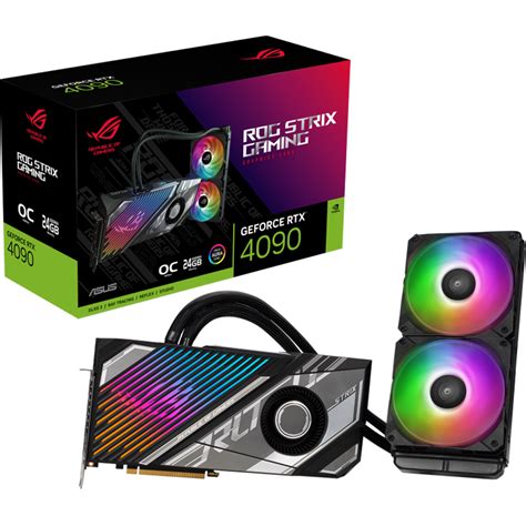 ASUS ROG Strix LC GeForce RTX 4090 OC Grafikkarte mit Wasserkühlung