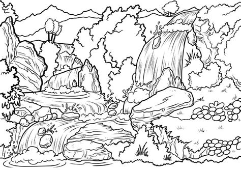 Pin On Nature Coloring Pages