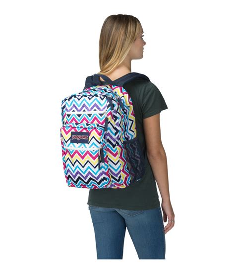 Jansport Big Student Multi Saucy Chevron Backpack