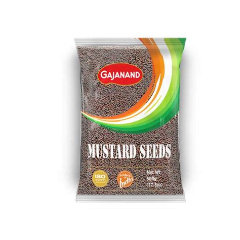 Mustard Seeds 500gm Gajanand Foods Pvt Ltd