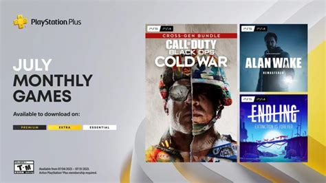 Ps Plus Essential July 2023 Free Ps5 Ps4 Games Revealed 108game