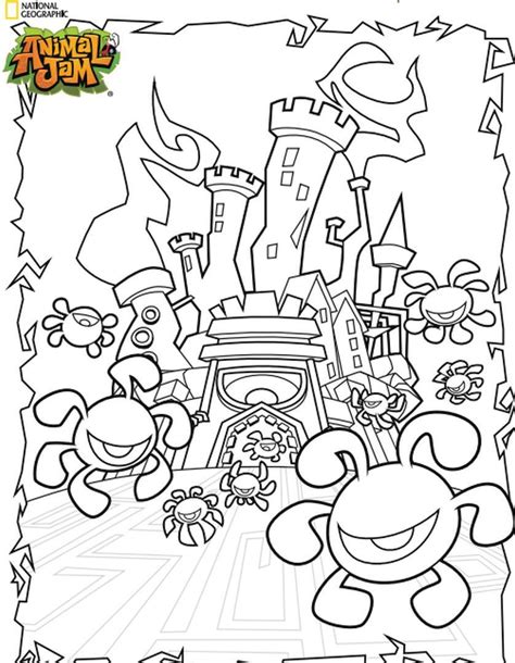 You can download and print this bunny from animal jam coloring pages,then color it with your kids or share with your friends. Get This Castle Animal Jam Coloring Pages Printable 0cst
