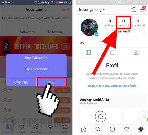 Seiring dengan berjalannya waktu kini sudah banyak situs penyedia followers gratis beserta auto like instagram, karena seperti yang kita tau sebagian orang lebih menyukai hal yang gratis dari pada berbayar. Cara Menambah Followers Instagram dengan Cepat!