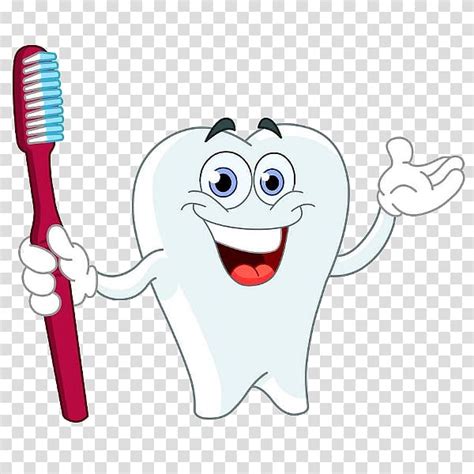 Dentistry Cartoon Tooth Dental Floss Cartoon Tooth
