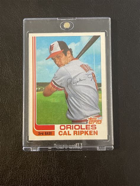 1982 Topps Traded Cal Ripken Jr 98t Baltimore Orioles Rc Hof Ebay