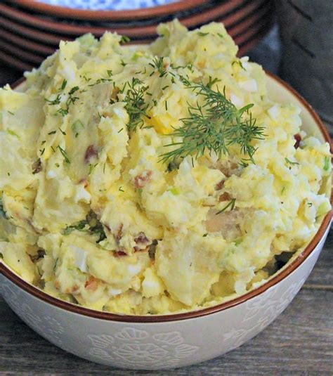Potato salad without eggs and mayo real food with sarah. Potato Salad Recipe ~ easy recipe with eggs, bacon, mayo ...