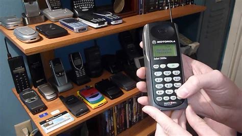 Classic Cell Phone Collection Part 13 Motorola Select 2000e 1997 Youtube