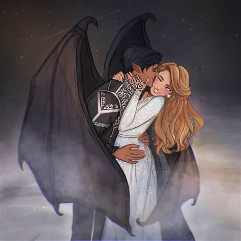 Rhys And Feyre Character Art A Court Of Wings And Ruin Fan Art