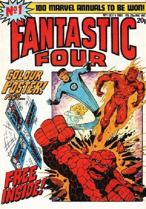 Fantastic Four 1 Marvel Uk Comic Book Value And Price Guide