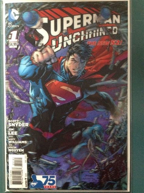 Superman Unchained 1 3d Lenticular Rrp Variant