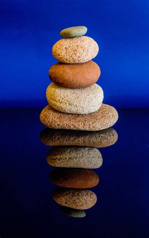 Stacked Pebbles Stock Photo Image Of Rock Beach Stack 125560458