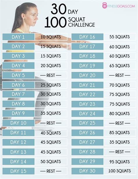 30 Day Squat Challenge See Before And After Results