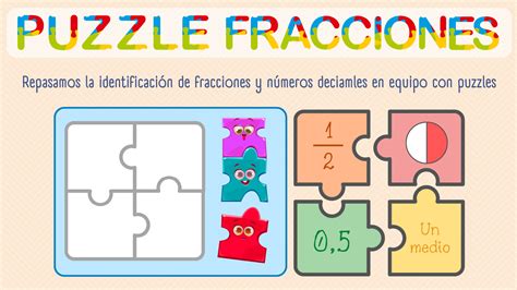 Puzzle De Fracciones Sandbox Educación