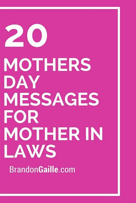 21 Mothers Day Messages For Mother In Laws Mother Day Message Message For Mother Mother In Law