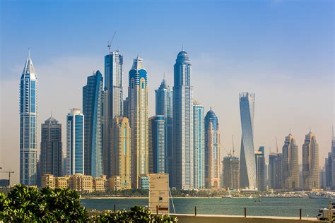 Marina Dubai Uae City Skyscraper Wallpaper 2048x1367 430093