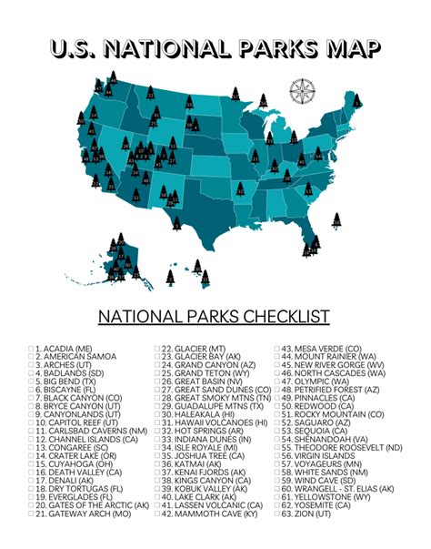 Final 63 US National Park Map 11x14 1 768x978 