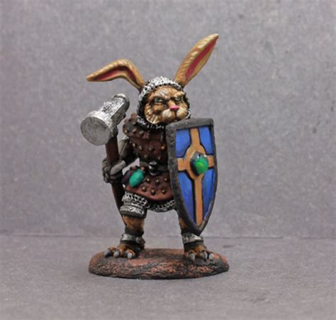 coolminiornot dark sword rabbit cleric by superbug983