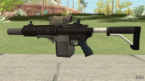 Carbine Rifle Gta V Complete Upgrades Box Clip For Gta San Andreas