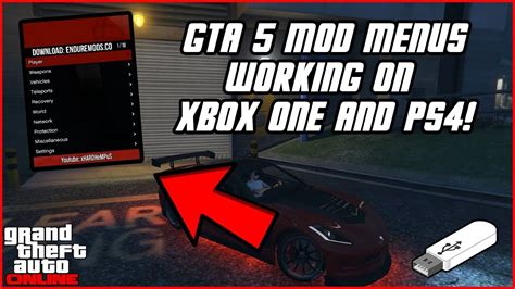 I suggest starting your research there. GTA 5: How To install USB Mod Menus On Xbox One & PS4 Updated! (Xb360, PS3, & PC) | NEW 2020 ...