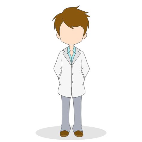 A Male Doctor Cartoon Male Doctor Cartoon Png Transparent Clipart