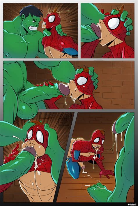 Spidey VS Hulk Sex Comic HD Porn Comics