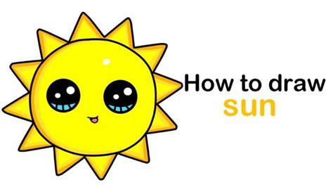15 Easy Sun Drawing Ideas How To Draw A Sun Blitsy