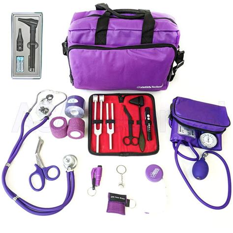 Asatechmed Nurse Starter Kit Stethoscope Blood Pressure Monitor And