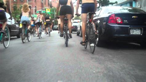 World Naked Bike Ride Brooklyn New York YouTube