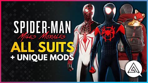 Spider Man Miles Morales Suits Every Costume Mod And How They Work Hot Sex Picture