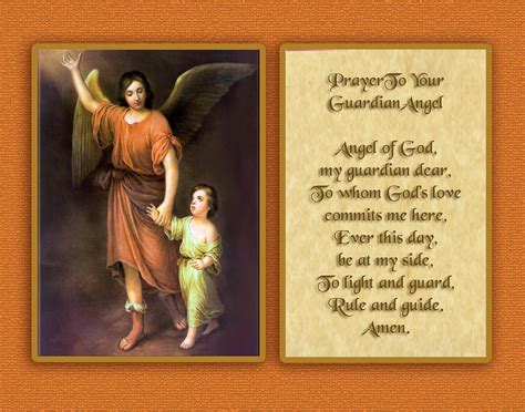 Guardian Angel Prayer Printable