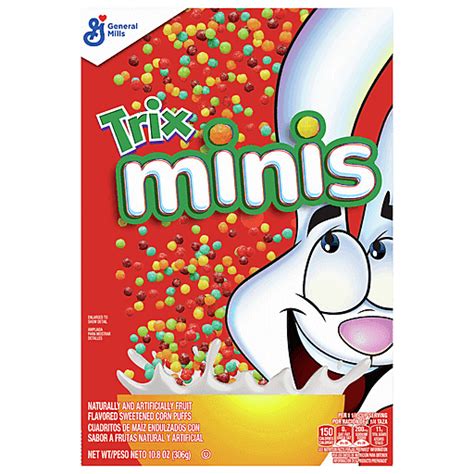 Gm Minis Trix Mid Size Cereal Foodtown