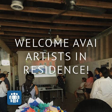 Welcome The New Avai Artists In Residence — Bc