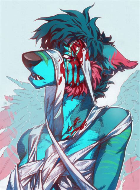 Goretober2017 08 09 SCRATCHES BANDAGES By TheAzimuth On DeviantArt