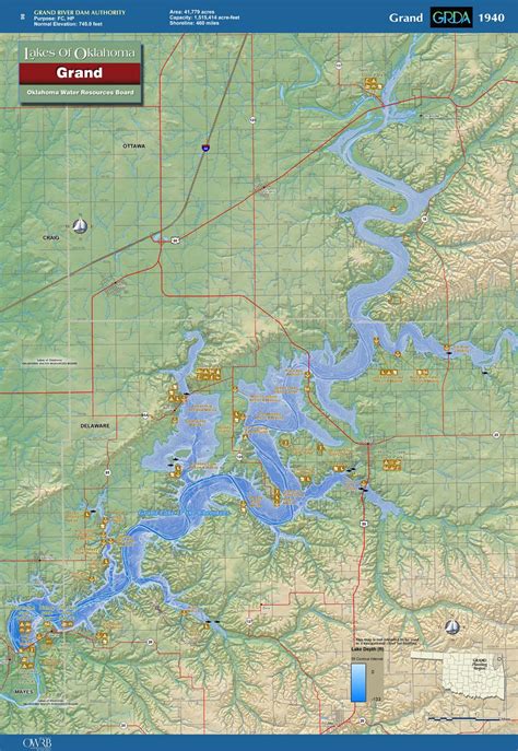 Grand Lake Area Map