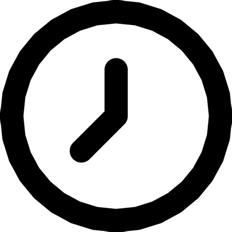 Time Clock Date Time Icon Vector Svg Icon Svg Repo