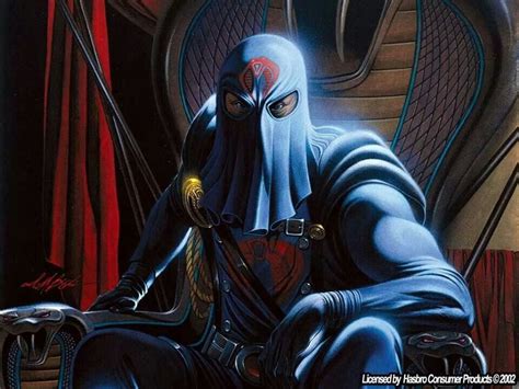 Cobra Commander Cobra Commander 80s Cartoons Comic Books Art