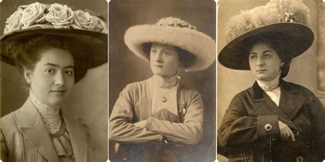 40 elegant photos of edwardian ladies wearing big hats vintage news daily