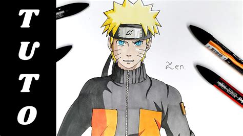 Tuto Dessin Manga Naruto Tape Par Tape Part Youtube